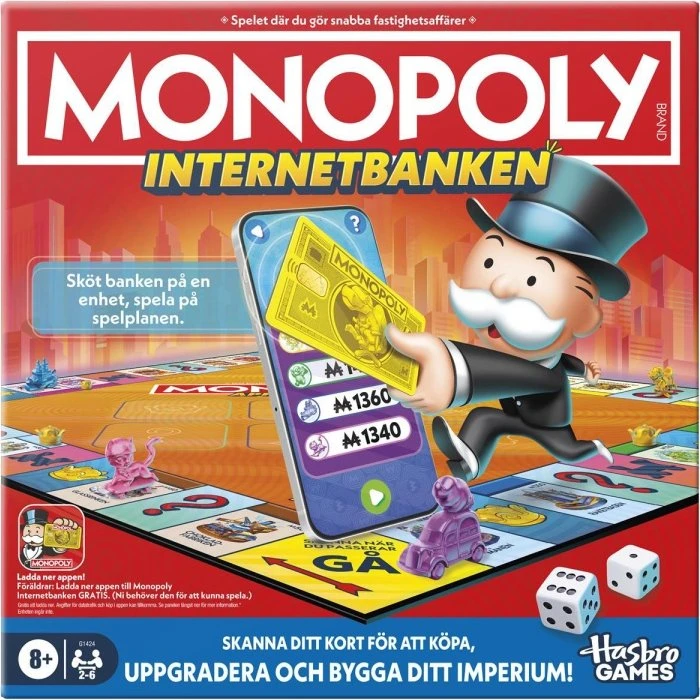 Hasbro Gaming Monopoly App Banking (SE)