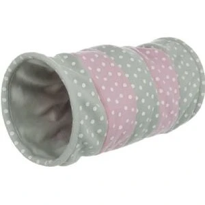 Trixie katte-legetunnel Ø25 cm x 50 cm med fleece og knitrefolie
