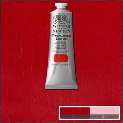 Winsor & Newton Akryl Pyrrole Red 60 ml