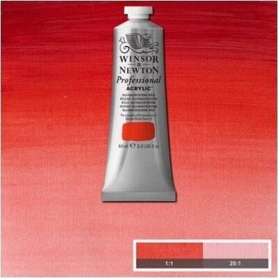 Winsor & Newton Akryl Quinacridone Red 60 ml
