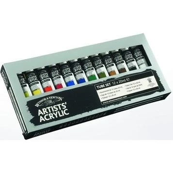 Winsor & Newton Proff. Acrylfarve Starter Set 12x20 ml