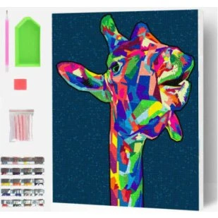 Splat Planet Diamond Art Giraf 30x40 cm
