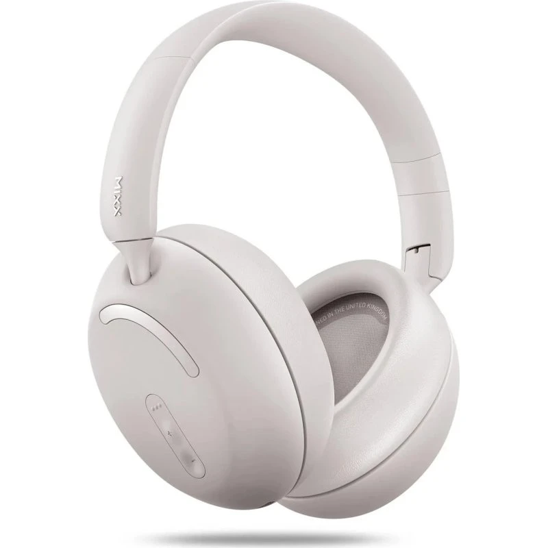 MIXX StreamQ Trådløse Høretelefoner, 40 Timer, USB-C, Sand