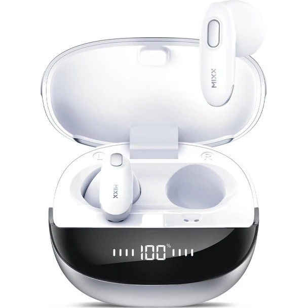 MIXX Hybrid Charge 2 In-Ear TWS Qi Hvid
