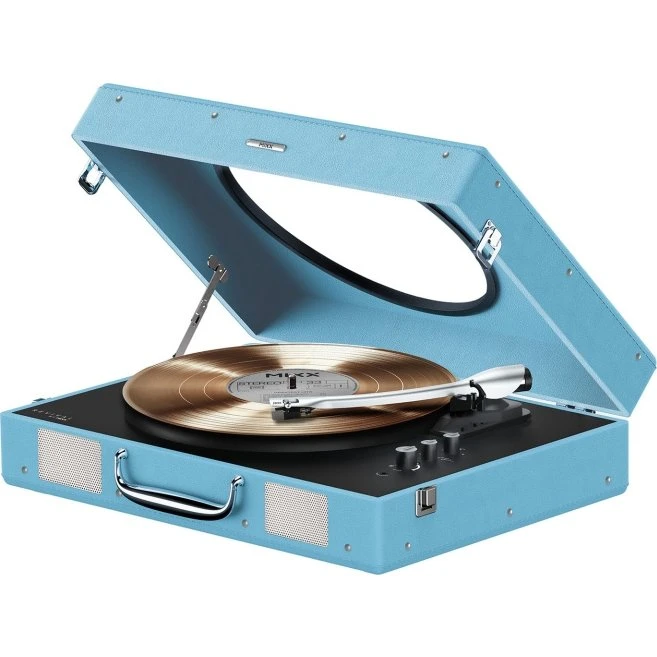 MIXX Revival 65 Stereo Blå Pladespiller med Bluetooth