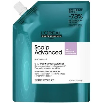 L'Oréal Professionnel Scalp Advanced Anti-Discomfort Shampoo Refill 500 ml