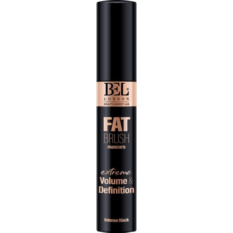 Bel London Fat Brush Volumizing Mascara, Intens Sort, 13,5 ml