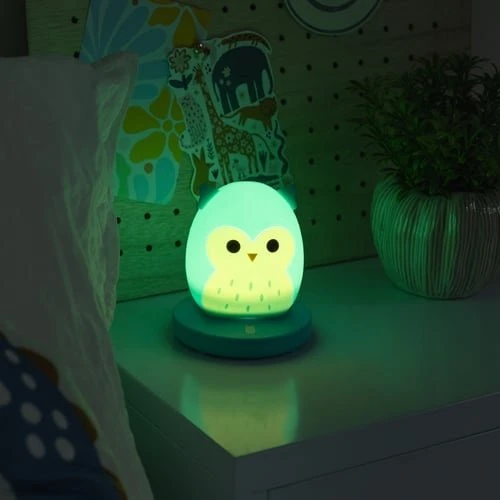 Squishmallows Winston the Owl Mood Light 11 cm