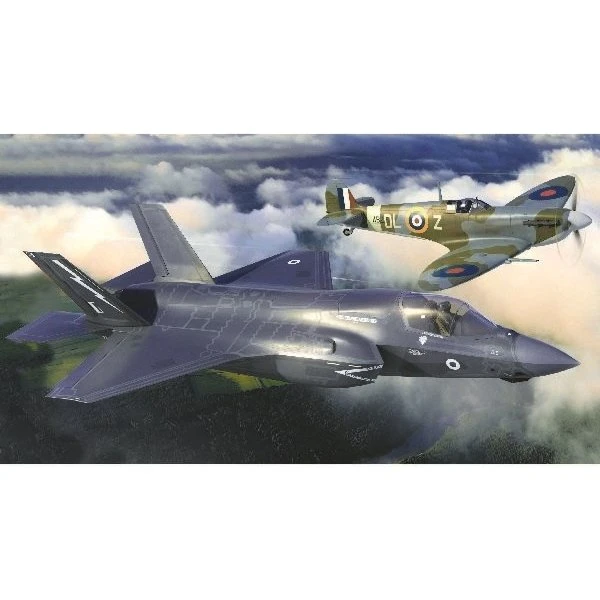 Airfix Then and Now Spitfire Mk.Vc & F-35B Lightning II 1:72