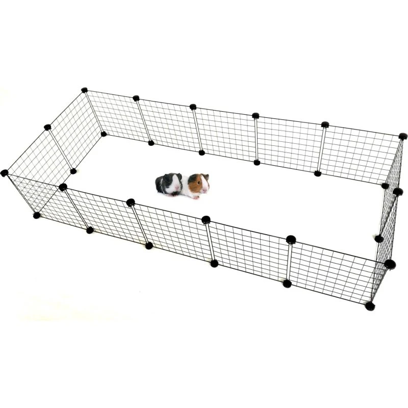 C&C Modular Hundebur 180×75 cm, Sort