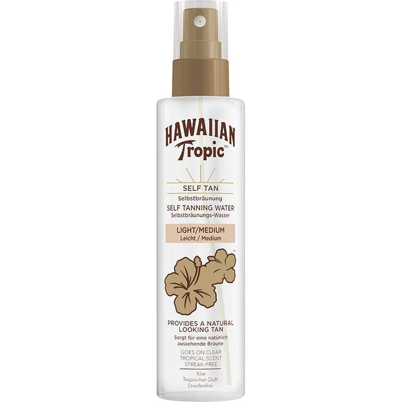 Hawaiian Tropic Let-Mellem Selvbruner Vand 190ml