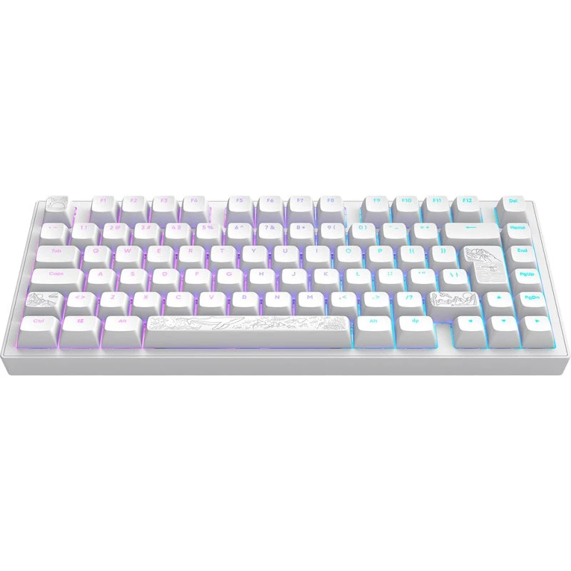 Dark Project Nostra White 81 RGB Mekanisk Tastatur