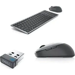 Dell WR221 Trådløs Modtager, Titan Grå, USB 2,4 GHz