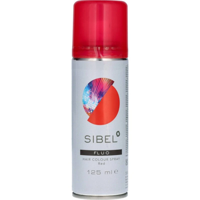 Sibel Fluo Red Hair Colour Spray 125 ml