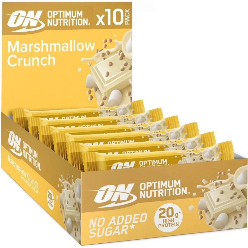 Optimum Nutrition Marshmallow Crunch Proteinbar 10 x 65g