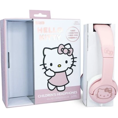 OTL Hello Kitty Høretelefoner On-Ear 85dB Rose Gold