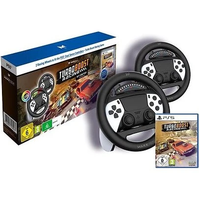 Maxx Tech Turbo Boost Racing Kit - PS5 Wireless Racerhjul
