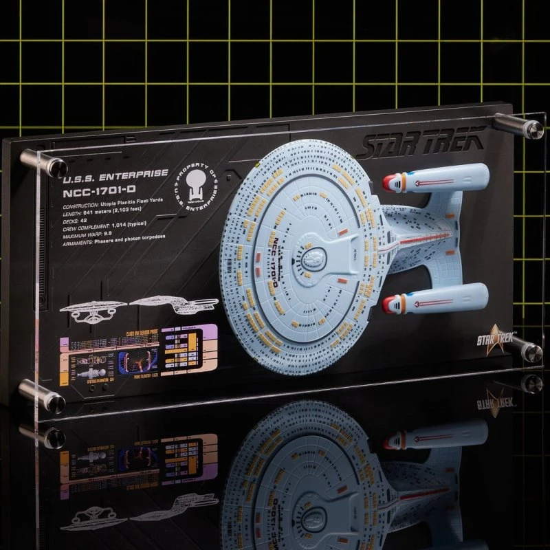 Numskull Star Trek Enterprise NCC 1701-D Plakette