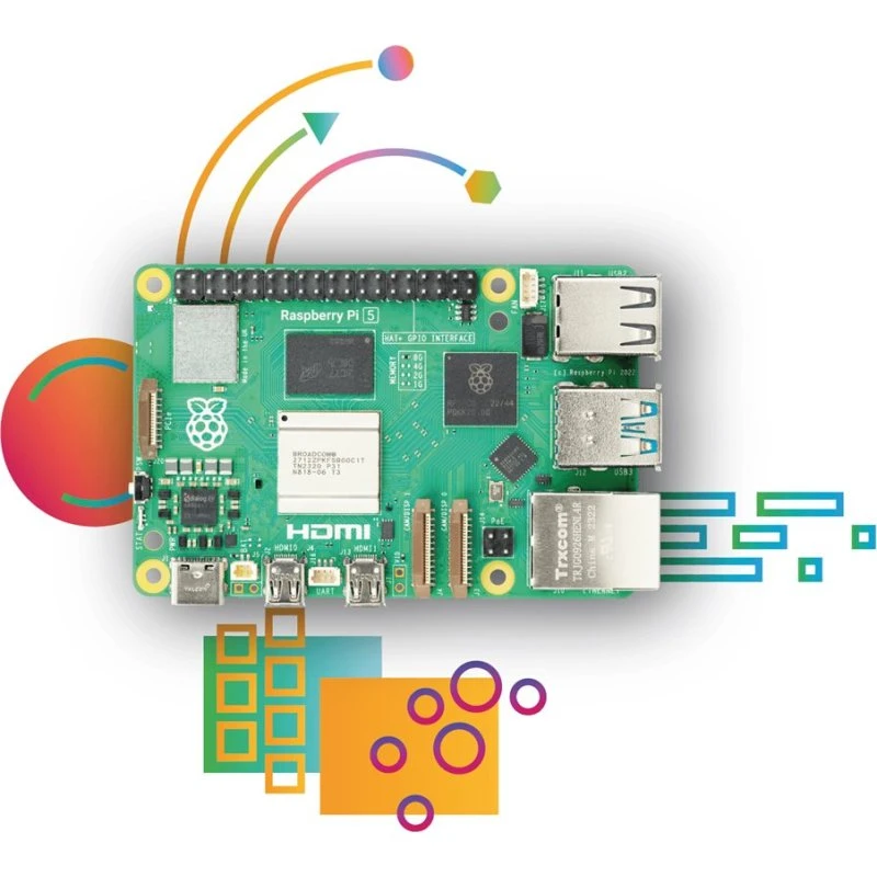 Raspberry Pi 5 Model B 16GB - 2.4GHz Arm Cortex-A76