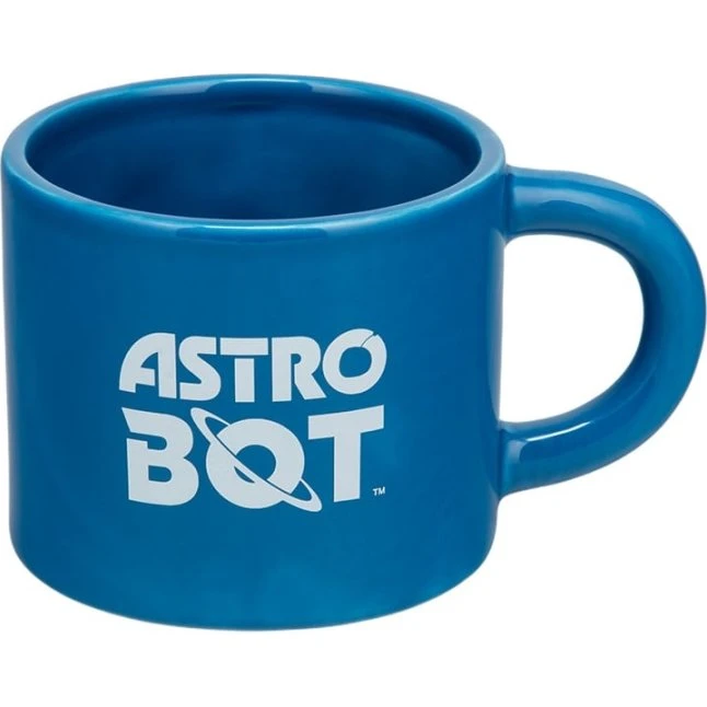 Paladone Astrobot-krus 400 ml blå med prægning