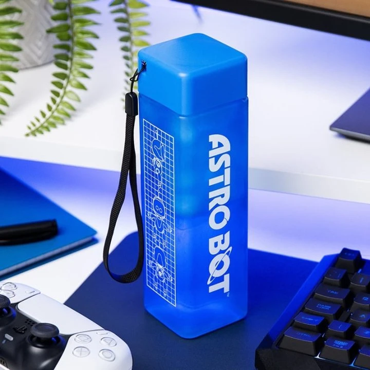 Paladone Astro Bot Vandflaske 500 ml, Blå