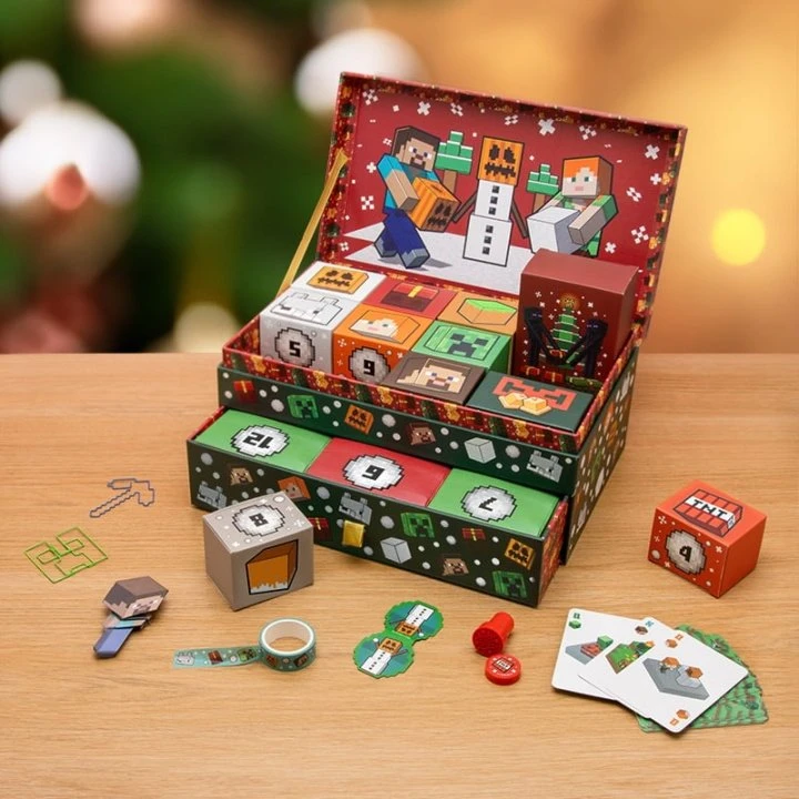 Paladone Minecraft Keepsake Box Julekalender
