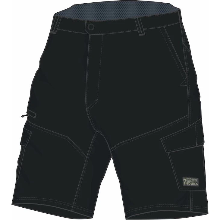Endura Loop Cargo Cykelshorts Sort Herre 2XL