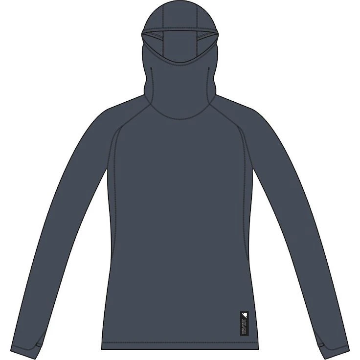Endura Alltrack Roam Scuba Hoodie Carbon Grey Dame XL