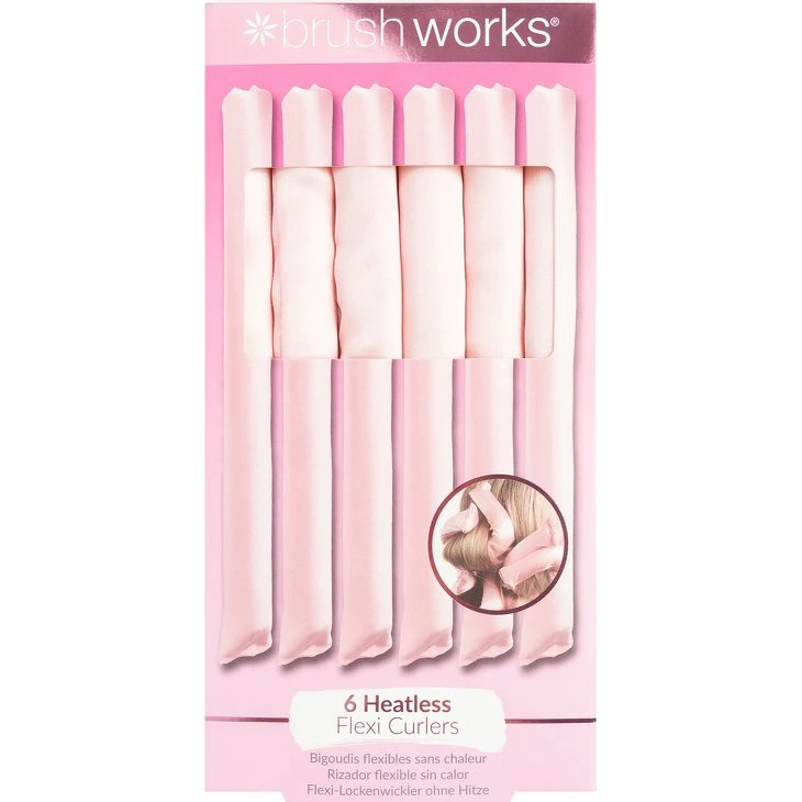 Brushworks Heatless Flexi Curlers 6 stk