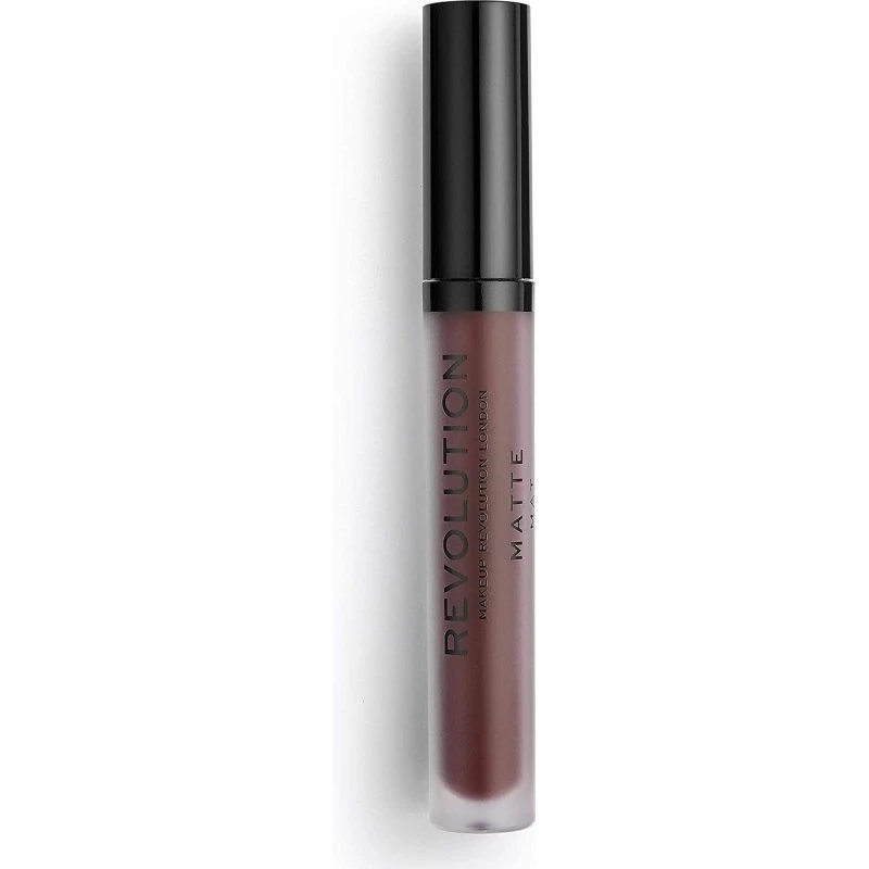 Makeup Revolution Mat Vegansk Flydende Læbestift 149 Plum 3ml