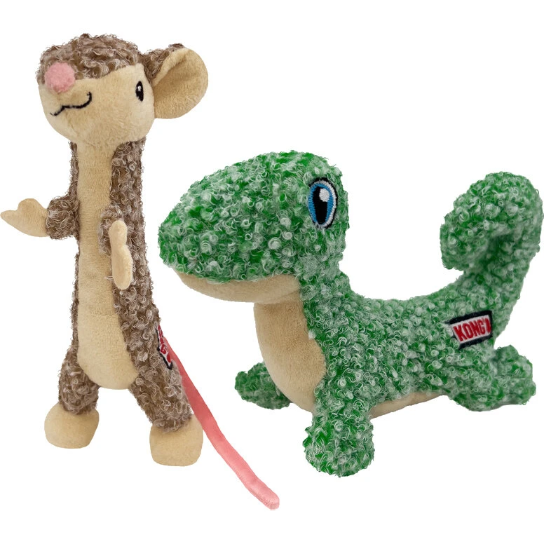 KONG Cat Luvs Firben med catnip, 11,5×17×8,5 cm