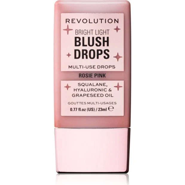 Revolution Beauty Bright Light Blush Drops Pink Rosie 23ml
