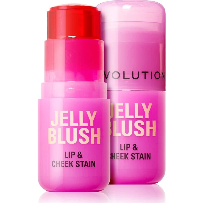Makeup Revolution Gele Blush i Stift, Orange Fersken, 5,5 g