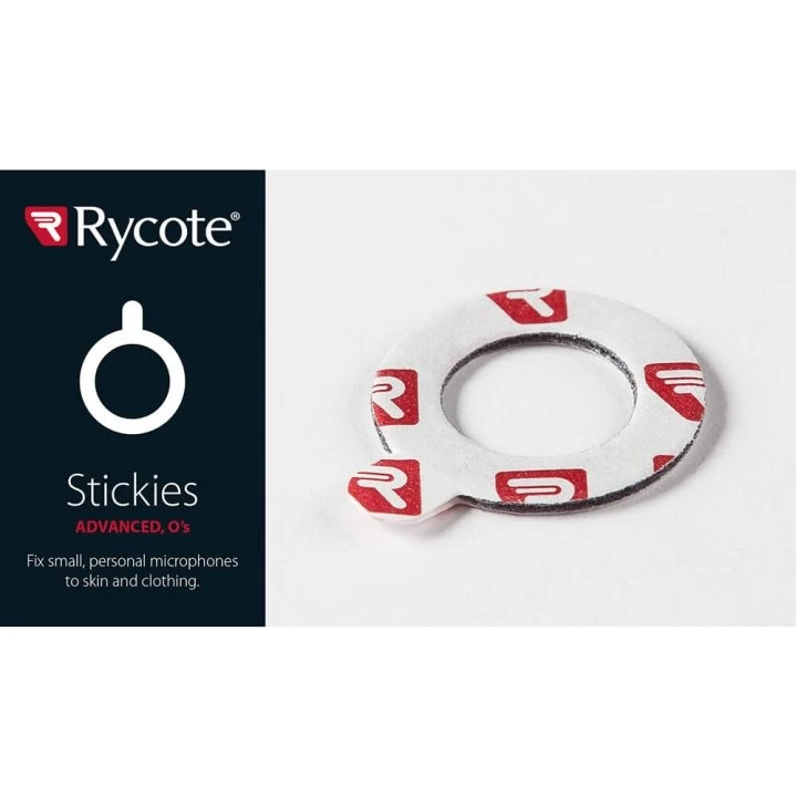 Rycote Stickies Advanced 23mm O's, 25-Pack
