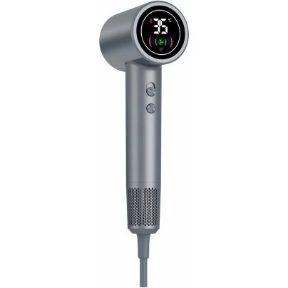 DENVER HDD-1400DGR Hårtørrer 1400W LED - Mørkegrå