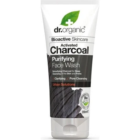 Dr. Organic Charcoal Ansigtsrens 200ml