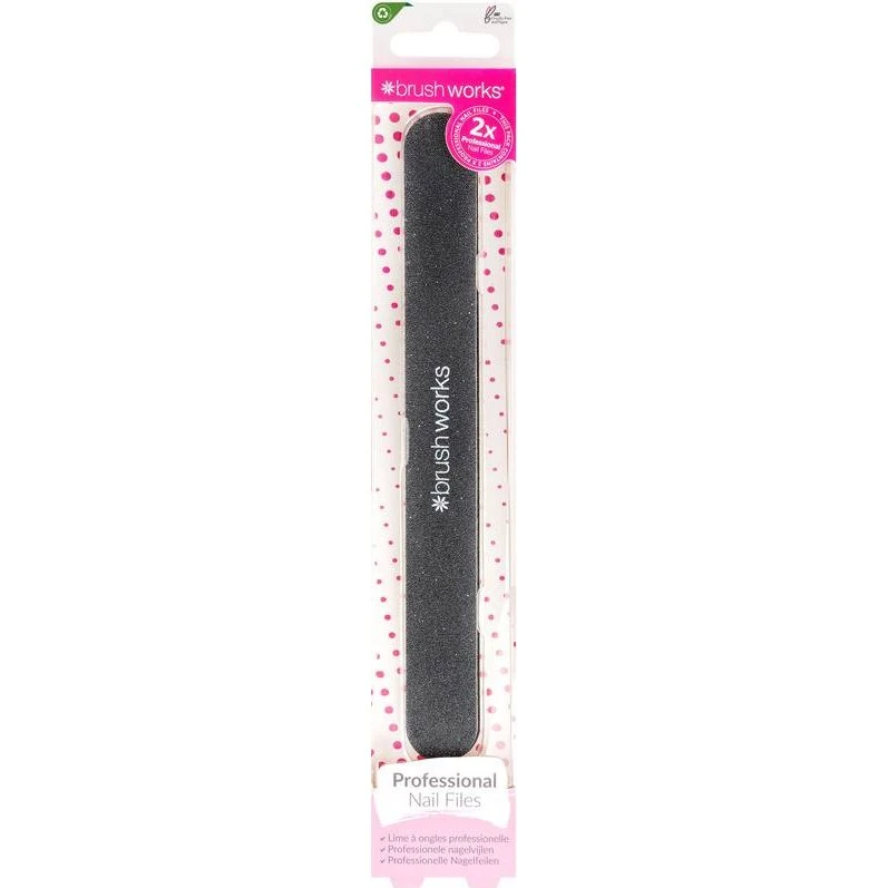 Brushworks Professional Nail Files 2 stk