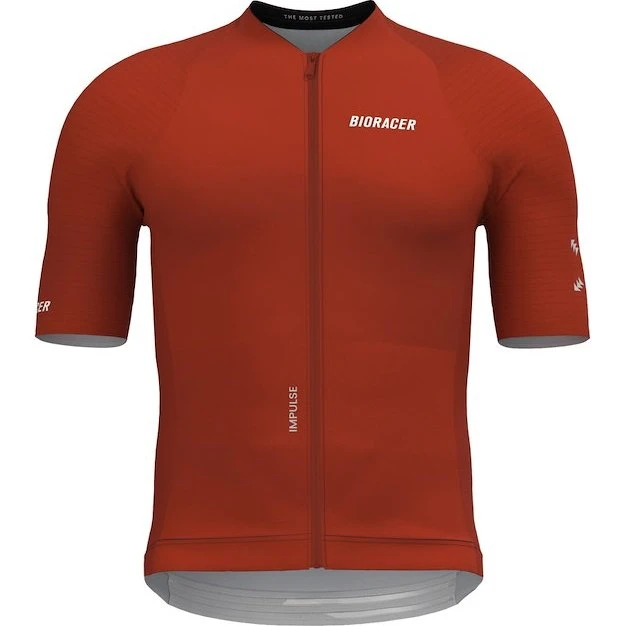 Bioracer Icon Impulse Cykeltrøje Korte Ærmer Terra Cotta Herre