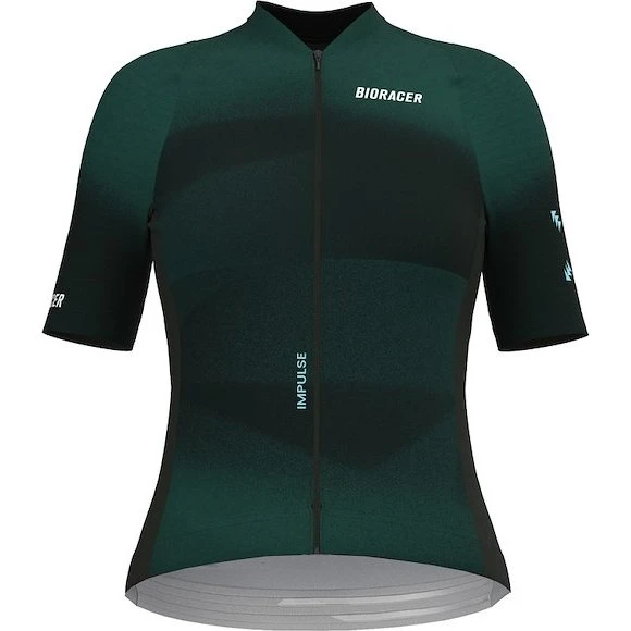 Bioracer Icon Jersey Korte Ærmer Dame Emerald Green 2XL