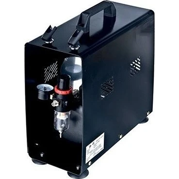 PANZAG AS186A Airbrush Kompressor med Tank og Dæksel