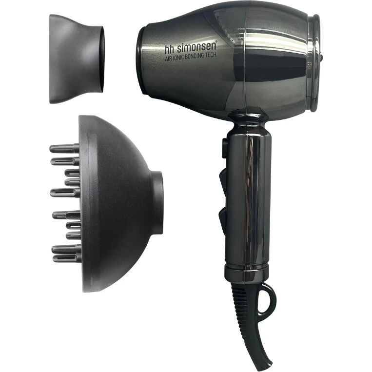 HH Simonsen XS Dryer inkl. Diffuser, Gun Metal