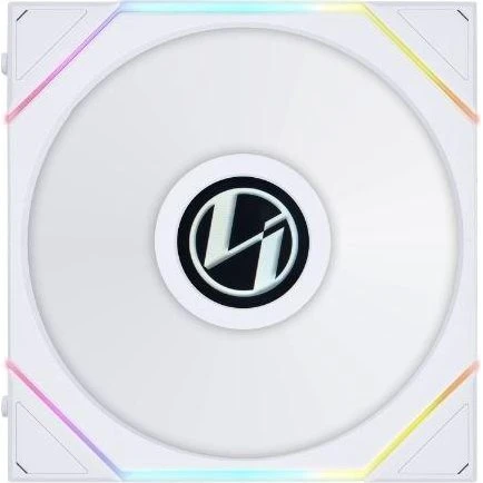 Lian Li UNI FAN TL-LCD 140mm Hvid RGB Wireless Køler