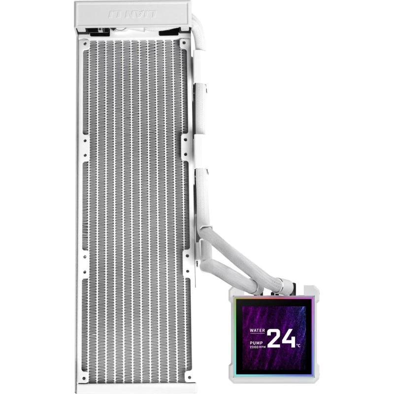 Lian Li HydroShift II LCD-S 360N Fanless, Hvid AIO Vandkøling