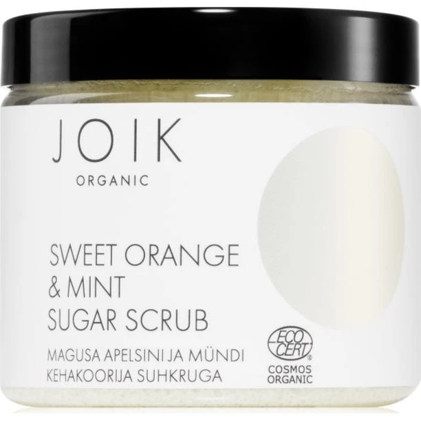 Joik Organic Sweet Orange & Mint Sugar Scrub 210g