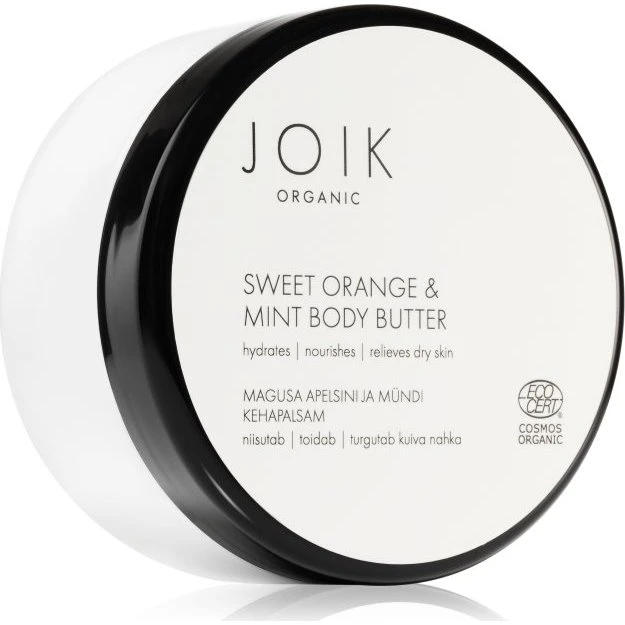 Joik Organic Sød Appelsin & Mynte Kropssmør 150 ml