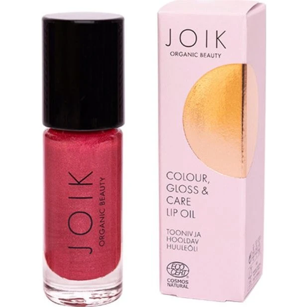 Joik Organic Farve Gloss & Care Lip Oil 02 Raspberry Sorbet 450 ml