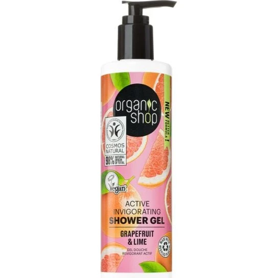 Organic Shop Grapefrugt & Lime Shower Gel 280 ml