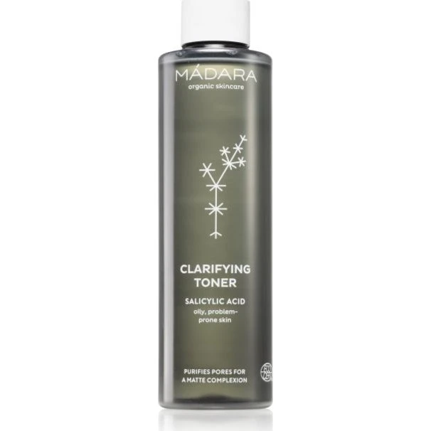 Madara Clarify ING Toner 200 ml – Mattende toner til fedtet og kombineret hud