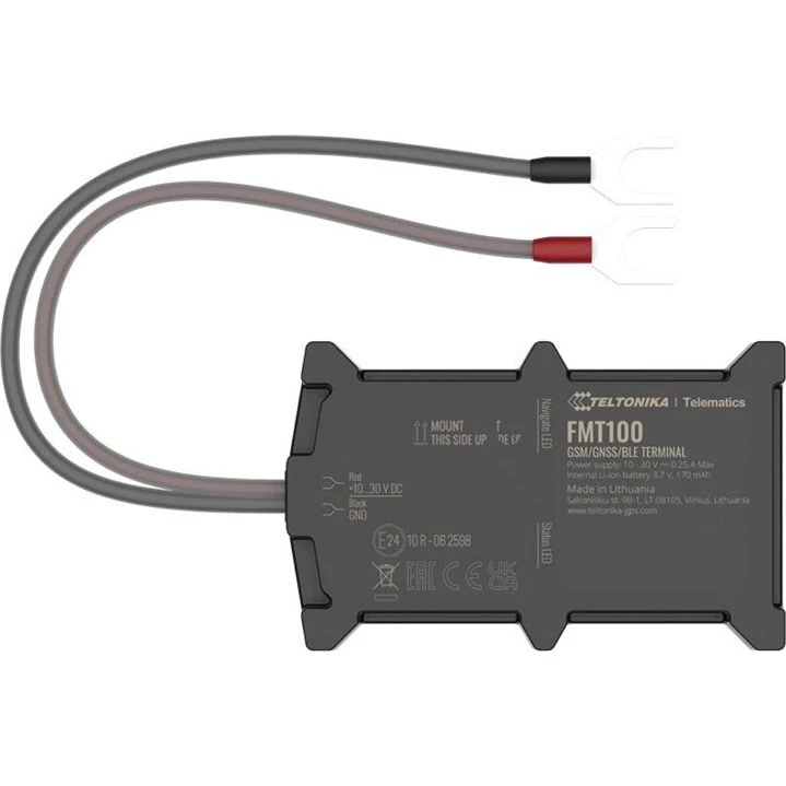 Teltonika FMT100 GPS Tracker – Sort, 128 MB