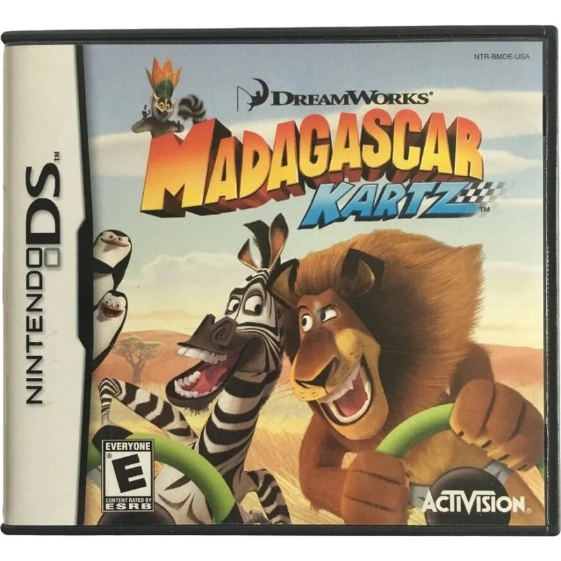 Madagascar Kartz Nintendo DS (Brugt, Uden Manual og Kasse)